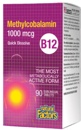 Vitamin B12 1000 mcg - Quick Dissolve tablets